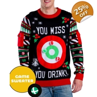 Drinking Game Christmas Sweater