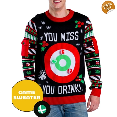 Drinking Game Christmas Sweater