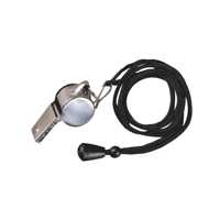 Metallic Whistle with Necklace