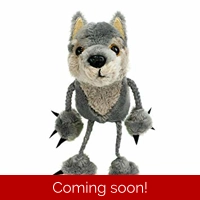 Wolf Finger Puppet