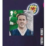 3478 Dave Mackay Football Hero gravure.. 3478 Dave Mackay Football Hero gravure..