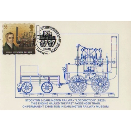 2920x1 George Stephenson Locomotion Maximum Card