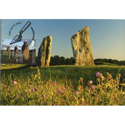 3916x1 Avebury Stone Circle World Heritage Site Maximum Card 1