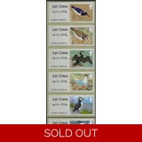 FS05 Birds 4 Faststamps 6 x 1st class ..