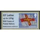 FZG05 Guernsey Flag Post & Go 500 Year..