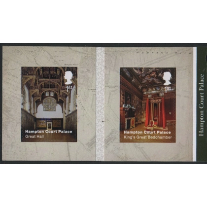 4116-7 Hampton Court Royal Palace self-adhesive booklet stamps