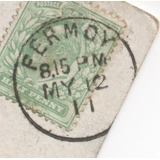 E107 Fermoy postmark 1911 on picture p..