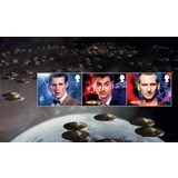 3437b Doctor Who set of 11 on panes fr..