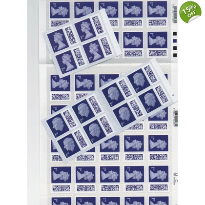 10 x Discount 1st class Barcoded Stamps
