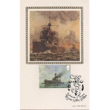 4267 HMS Dreadnought Royal Navy Ships Maximum Card 2019