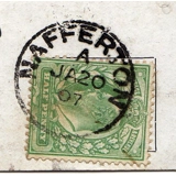 Nafferton single circle postmark