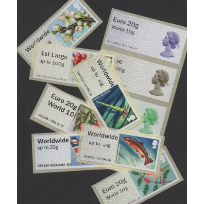 Discount Worldwide Airmail Stamps x10