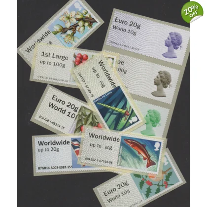 Discount Worldwide Airmail Stamps x100