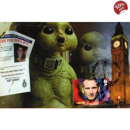 Dr Who Maximum card Christopher Eccleston