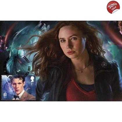 Dr Who Maximum card Matt Smith Amy Pond 4