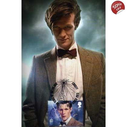 Dr Who Maximum card Matt Smith Bow Tie