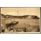 C0035 Weymouth Paddle Steamer at Lulwo..