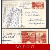 Switzerland 1938 Sihlbrugg station pos..