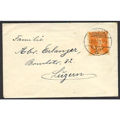 Switzerland 1923 cover Liestal