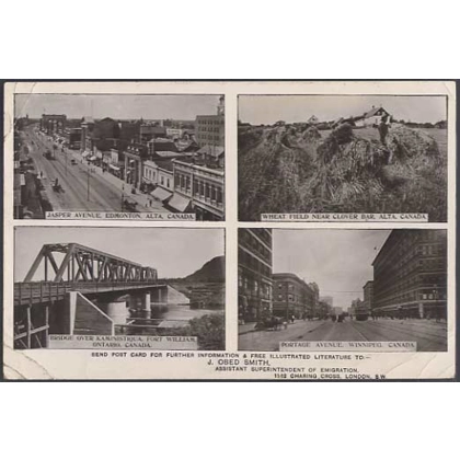 Canada High Commission Emigration postcard 1913