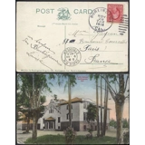 Burlingame Ca USA duplex 1913 on  post..