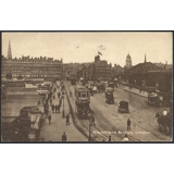 Blackfriars Bridge London postcard, tr..