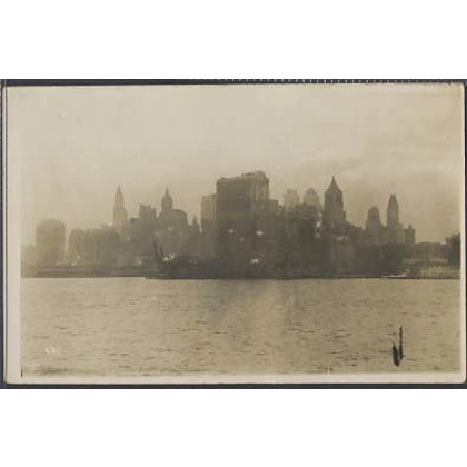 USA New York real photographic postcard