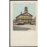 Faneuil Hall, Boston, Mass early postc..