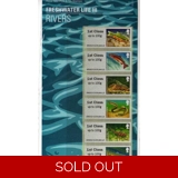 FS14b Rivers Faststamps 1st x 6 Bureau..