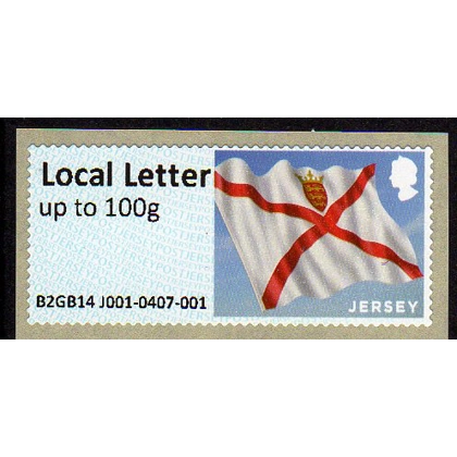 FZJ01 Jersey Flag Faststamp - Local Letter