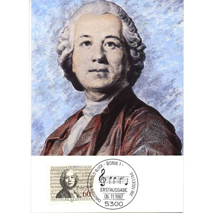 M487 Gluck music Maximum Card 1987