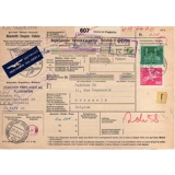 Switzerland Parcel Form 1963