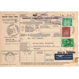 Switzerland Parcel Form 1963