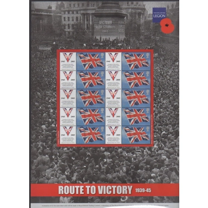 LX055 Route to Victory British Legion BCS Union Flag