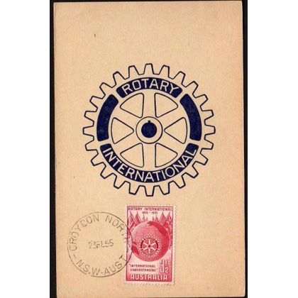 M0004 Rotary International Maximum Card Australia