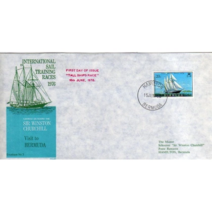 Bermuda Tall Ships Race souvenir cover