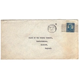 USA 1937 cover to England
