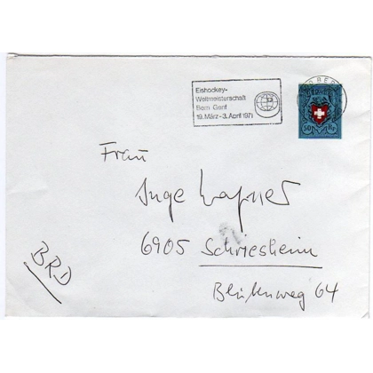 Switzerland - West Germany cover 1971