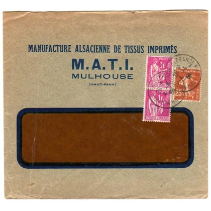 France advertising cover 1939