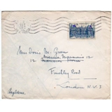 France 1946 cover to England