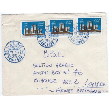 Algeria - London 1987 cover from Dum-Toub