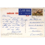 C5018 SG 525 15c Pioneer on airmail po..