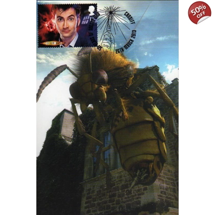Dr Who Maximum card David Tennant Vespiform