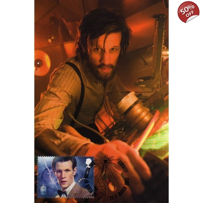 Dr Who Maximum card Matt Smith Good News