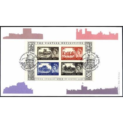 2530 Castles MS Norvic FDC Limited edition
