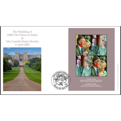 2531 Royal Wedding MS Norvic FDC