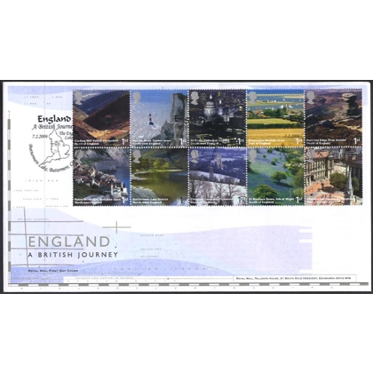 2597rd British Journey England Royal Mail FDC