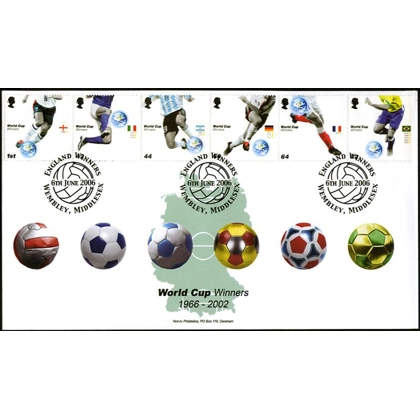 2628 World Cup Winners Norvic fdc Wembley
