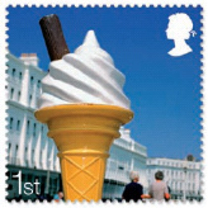 2848 Ice Cream self-adhesive booklet stamp