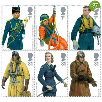 2862 RAF Uniforms set of 6